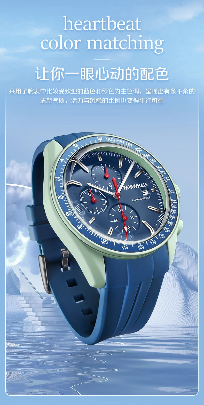 2025 New Design Planet Men Watches Waterproof Rubber Strap Quartz Movement montres hommes