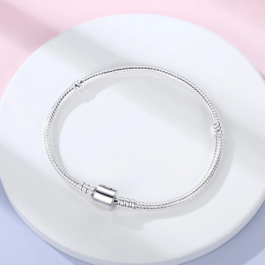 Danturn 925 Sterling Silver Bracelets Crown Butterfly Bus Sisterly Love Cherry Bracelets Women Bracelets Fashion Charm Bracelets
