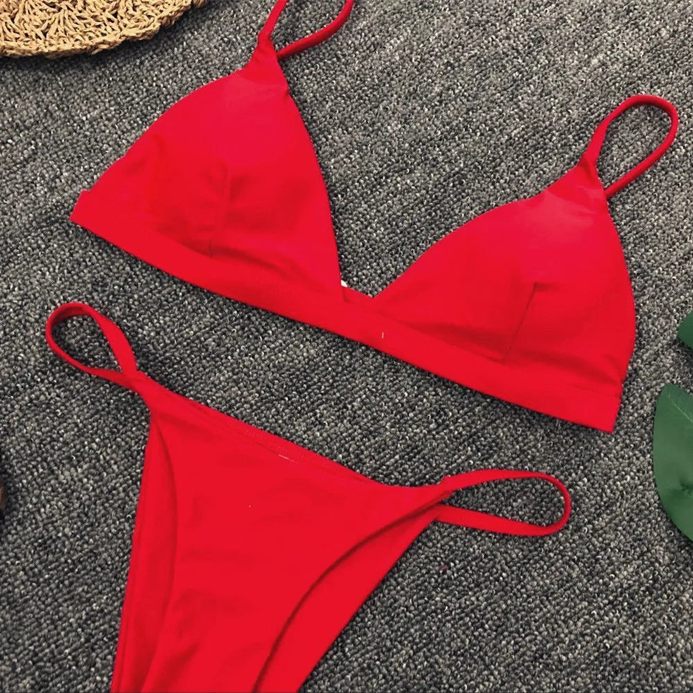 Bikinis Sexy Women'S Trendy Swimwear Swimsuit Bathing Suits Push Up Bra Swimwear Female Bathing Suit Beachwear Bikini Set