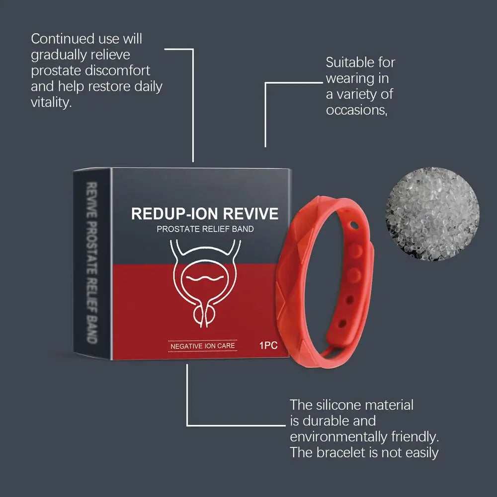 Prostate Relief Wrist Band Enhances Blood Circulation And Relieves Pain And Numbness Men's Fashion Bracelets for Health Prostate