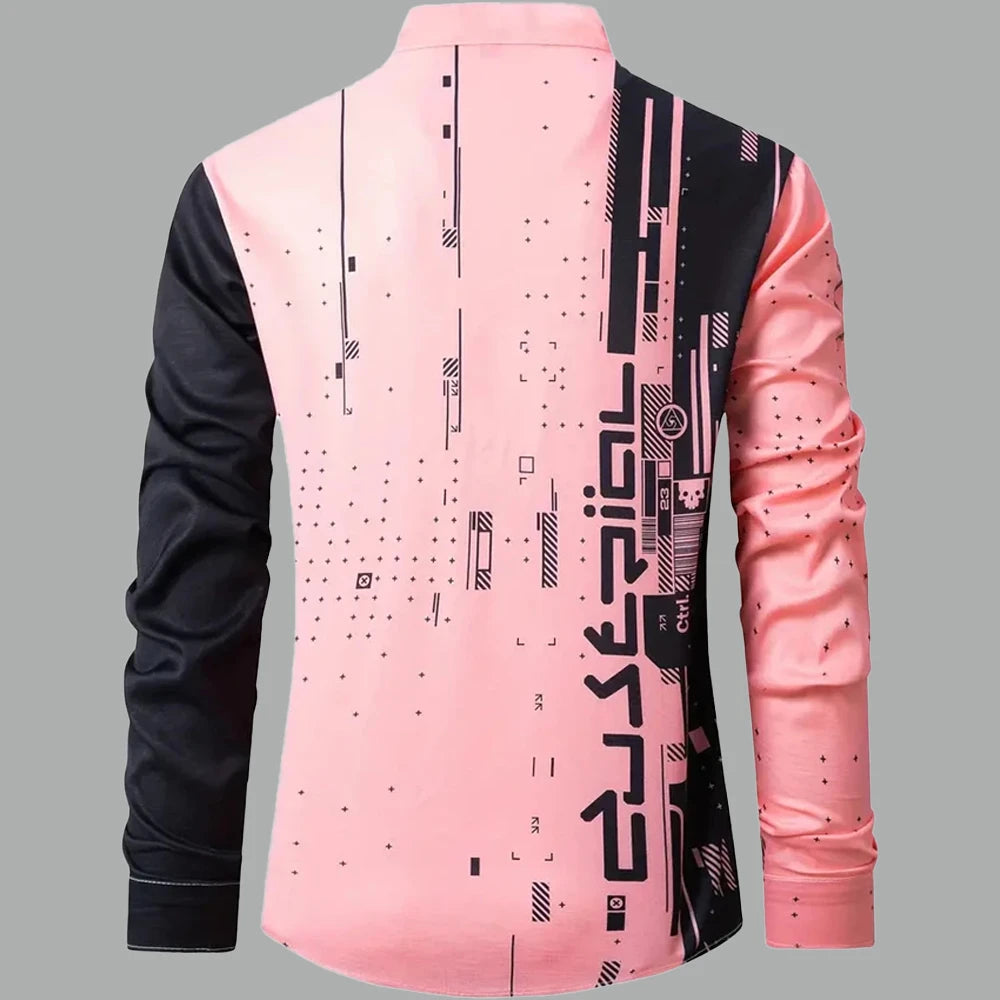 Men's Long Sleeve Shirt Casual Shirt High Quality Men's Clothing Work Travel Fashion Design Sense Men's Clothing 2024 New Tops