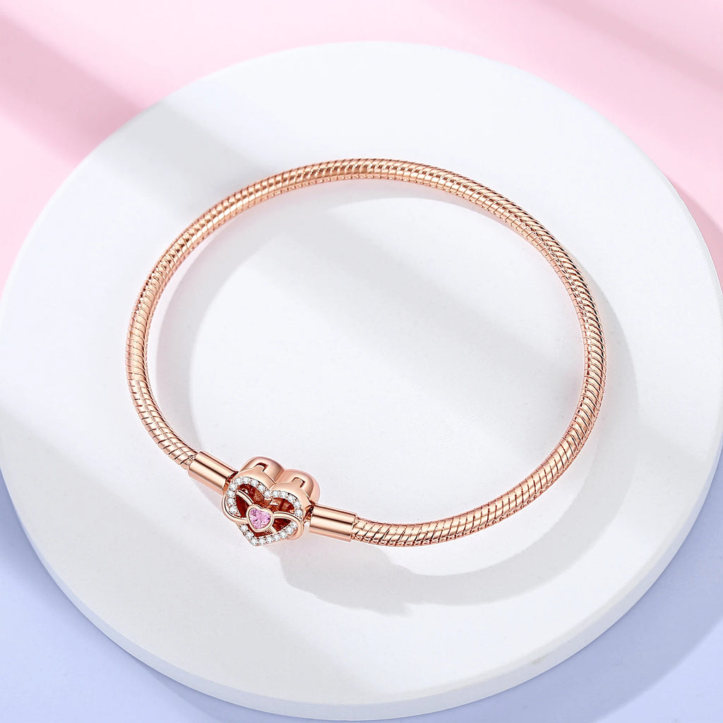 Danturn 925 Sterling Silver Bracelets Crown Butterfly Bus Sisterly Love Cherry Bracelets Women Bracelets Fashion Charm Bracelets