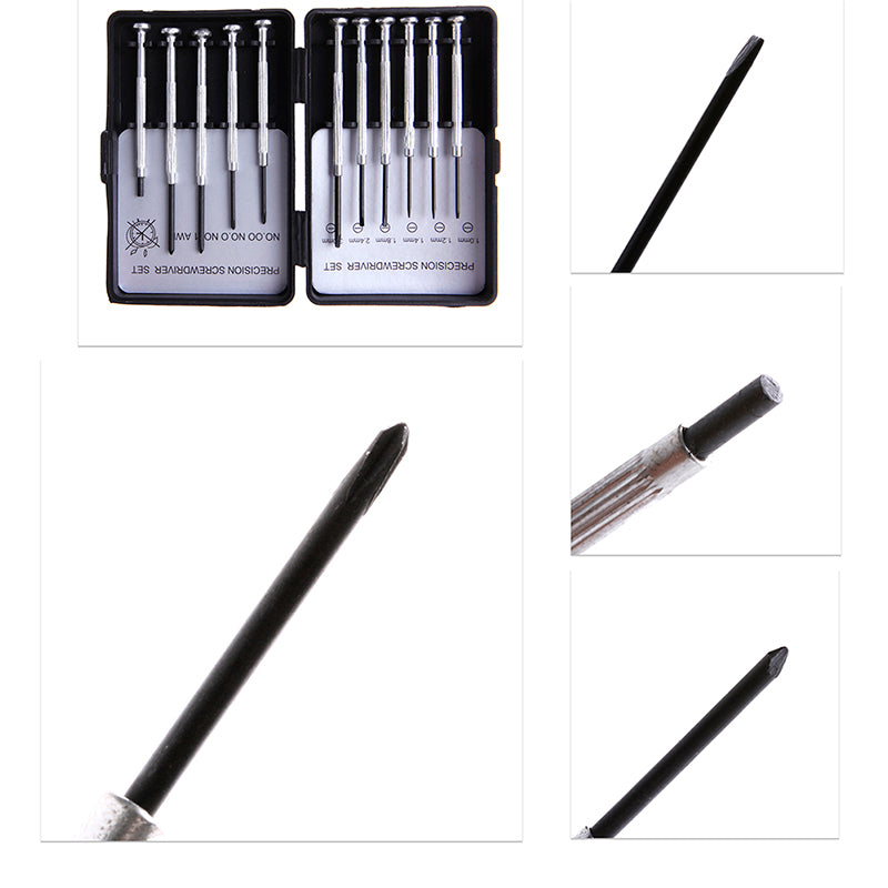 11PCS Precision Screwdriver Set Mini Bijoutiers Montres Lunettes Réparations Kit Drop Shipping