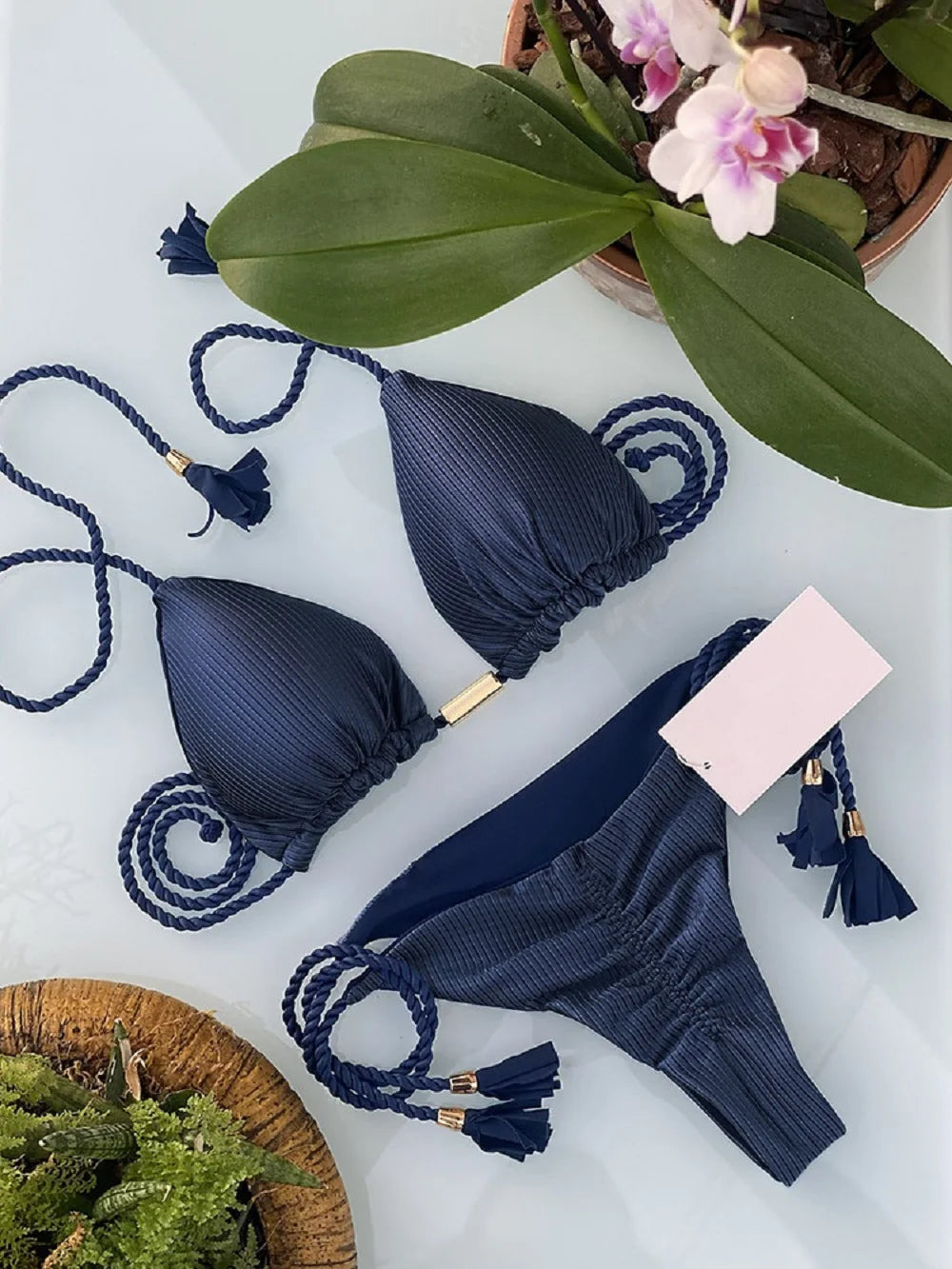 Bikinis Sexy Bikini Set 2023 Swimsuit Women Hollow out Swimwear Adjustable String Biquini Push Up Female Beachwear