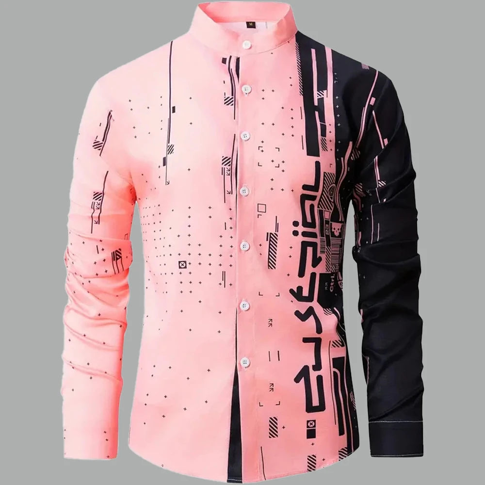 Men's Long Sleeve Shirt Casual Shirt High Quality Men's Clothing Work Travel Fashion Design Sense Men's Clothing 2024 New Tops