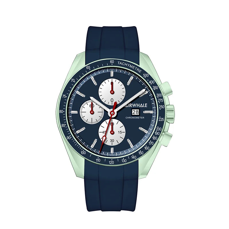 2025 New Design Planet Men Watches Waterproof Rubber Strap Quartz Movement montres hommes