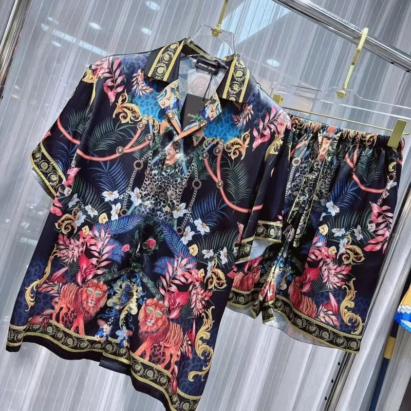 Fashion men sets 2025 Popular European Design party style men's Clothing