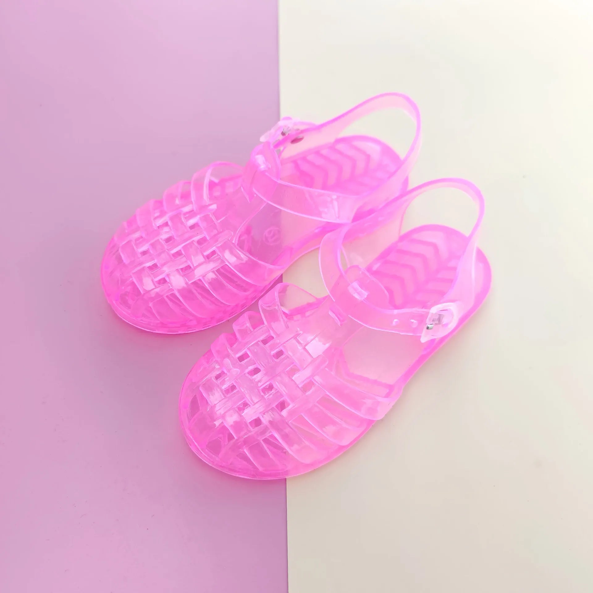 Summer New Sandal Princess Crystal Shoes Boy Girl Children Cave Shoe Kid Jelly Glitter Baby Roman Beach Sandals Toddler Slippers
