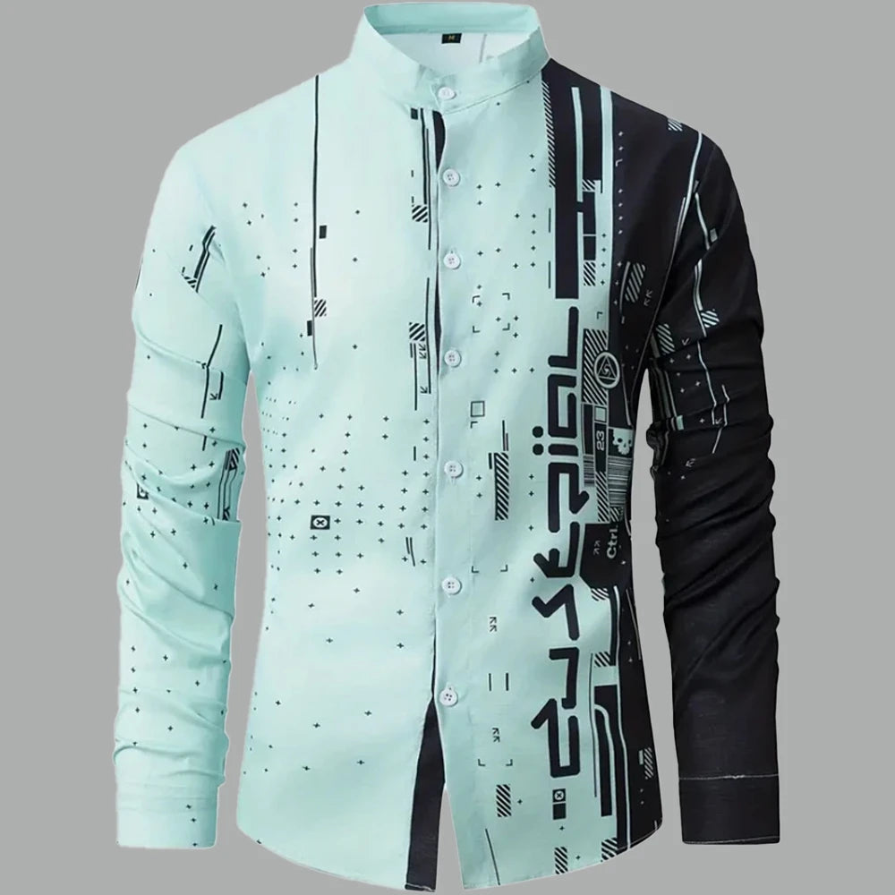 Men's Long Sleeve Shirt Casual Shirt High Quality Men's Clothing Work Travel Fashion Design Sense Men's Clothing 2024 New Tops