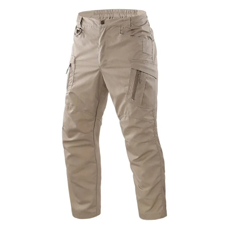 2024 Outdoor Waterproof Tactical Cargo Pants Multi-pocket Men Breathable Casual Long Trousers Male Quick Dry Cargo Pants