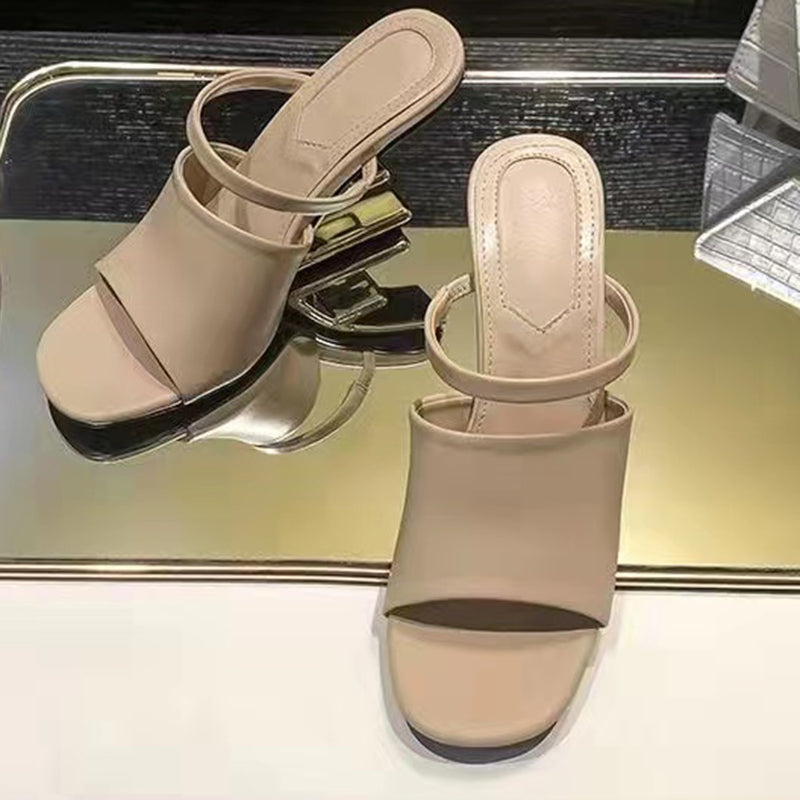 Luxury designer Shoes Slipper Summer Brand Desinger leather Women's Sandal Casual Slides Outdoor Female Flip Flops