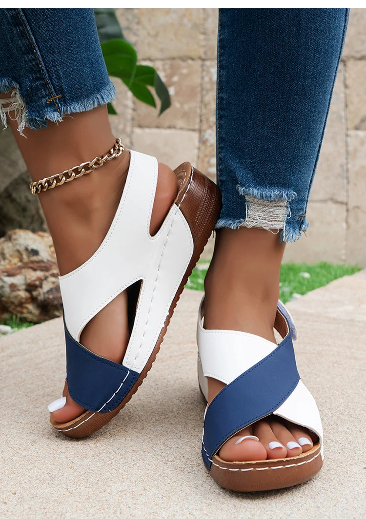 Shoes Sandals Women Summer Plus Size Women's Sandals Soft Sandals Woman Wedge Shoes Woman Casual Female Footwear Women Sandal