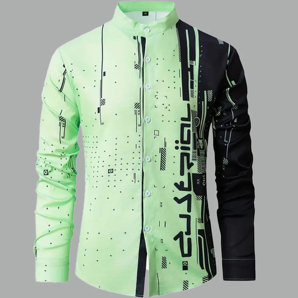 Men's Long Sleeve Shirt Casual Shirt High Quality Men's Clothing Work Travel Fashion Design Sense Men's Clothing 2024 New Tops