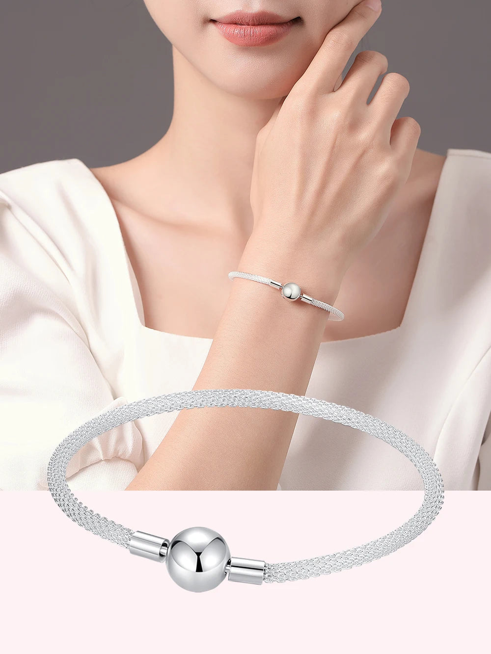 Danturn 925 Sterling Silver Bracelets Crown Butterfly Bus Sisterly Love Cherry Bracelets Women Bracelets Fashion Charm Bracelets