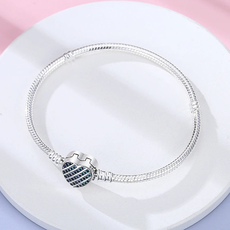 Danturn 925 Sterling Silver Bracelets Surfing, Waves and fish, Dream nets Bracelets Women Bracelets Fashion Charm Bracelets